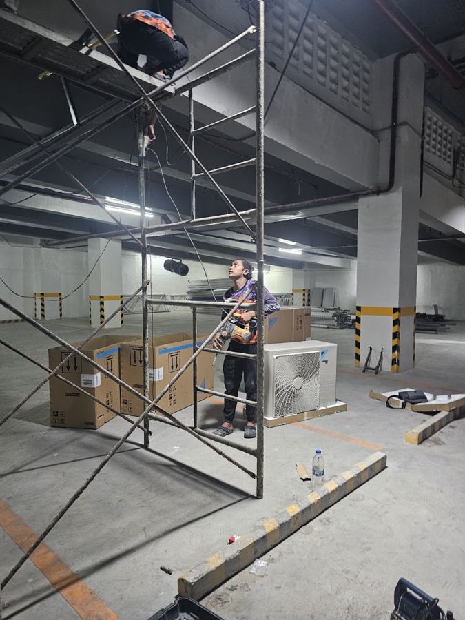 MARCUSCHILLS AIRCONDITIONING SERVICE work photo